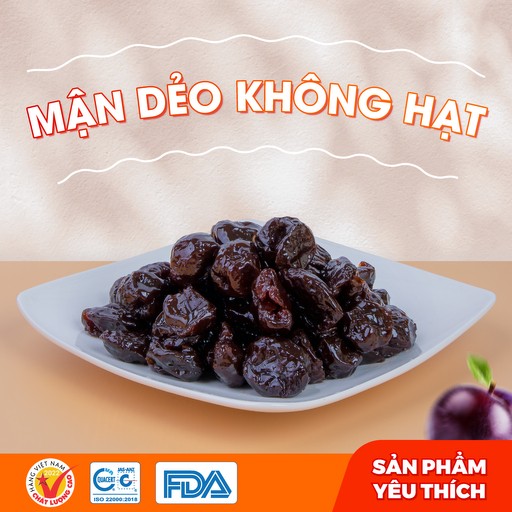 Mận dẻo không hạt